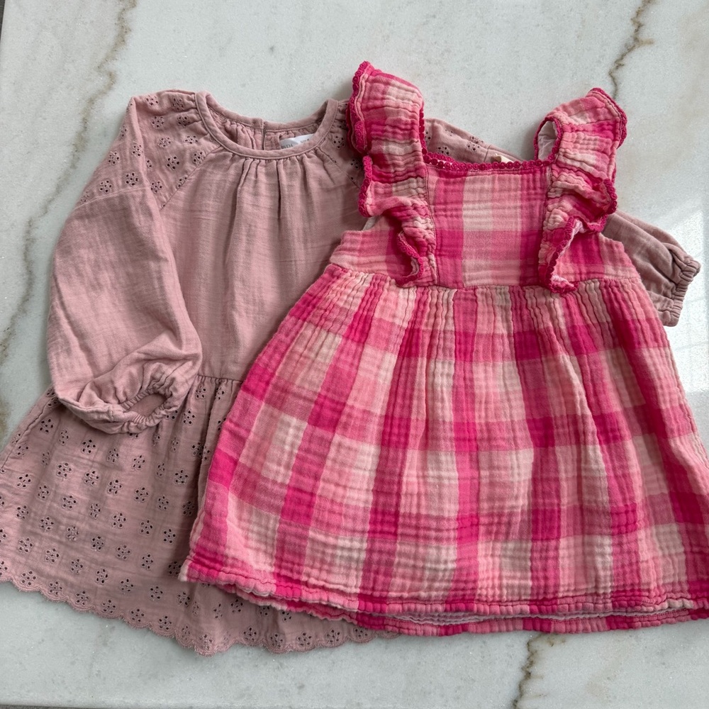 ZARA Tucker & Tate dress size 18-24m lot set duo bundle